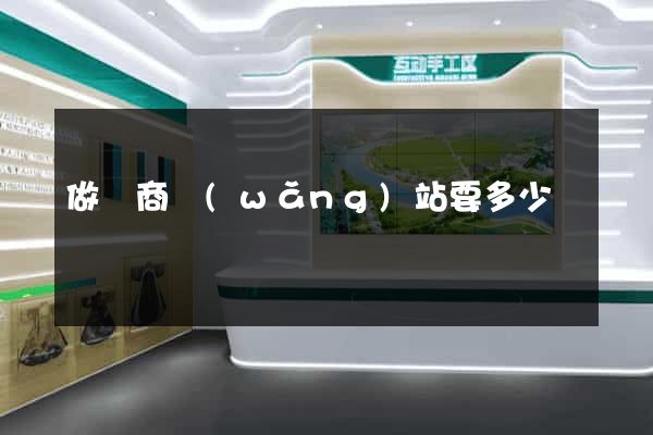 做電商網(wǎng)站要多少錢