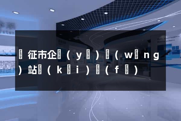 儀征市企業(yè)網(wǎng)站開(kāi)發(fā)