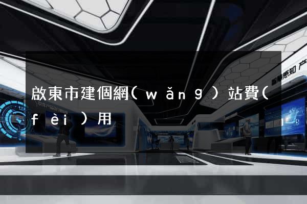 啟東市建個網(wǎng)站費(fèi)用