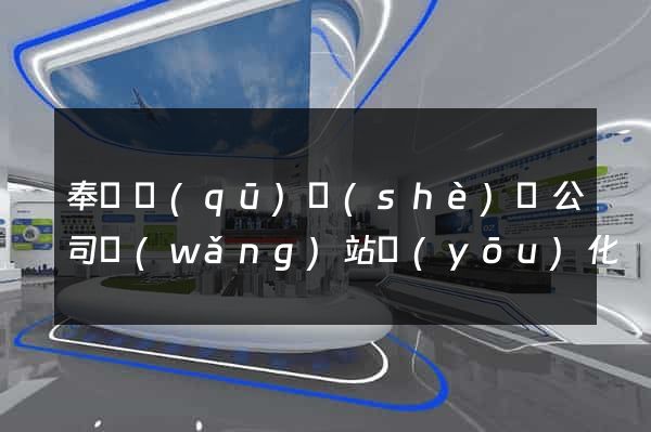 奉賢區(qū)設(shè)計公司網(wǎng)站優(yōu)化