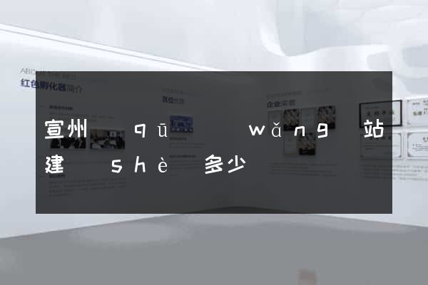 宣州區(qū)網(wǎng)站建設(shè)多少錢