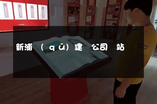 新浦區(qū)建設公司網站