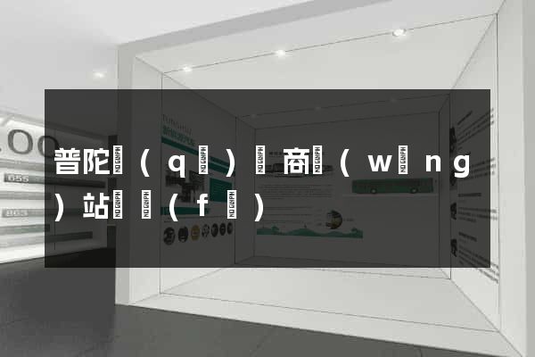 普陀區(qū)電商網(wǎng)站開發(fā)