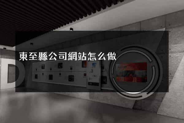 東至縣公司網站怎么做
