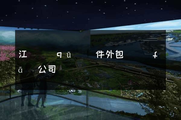 江寧區(qū)軟件外包開發(fā)公司