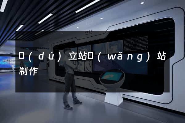 獨(dú)立站網(wǎng)站制作