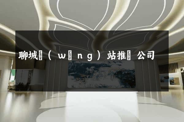 聊城網(wǎng)站推廣公司