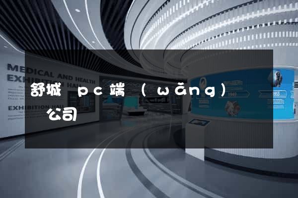 舒城縣pc端網(wǎng)頁設計公司