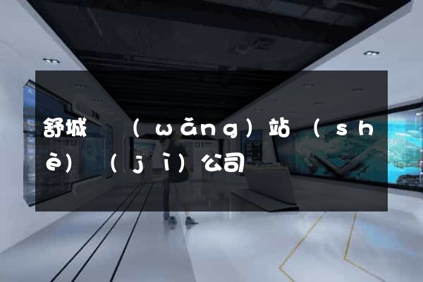 舒城縣網(wǎng)站設(shè)計(jì)公司