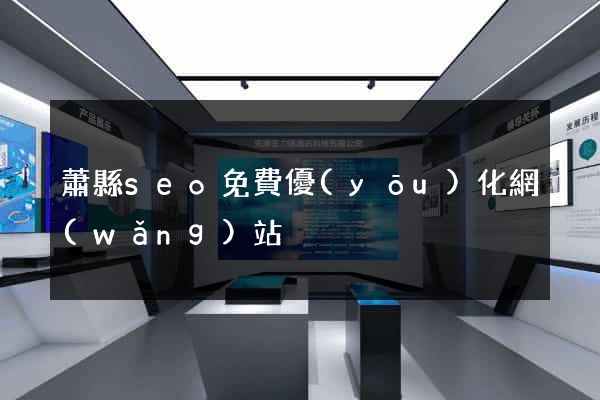 蕭縣seo免費優(yōu)化網(wǎng)站