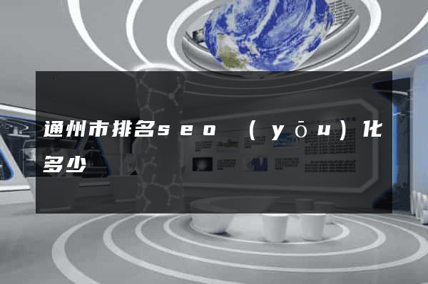 通州市排名seo優(yōu)化多少錢