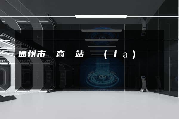 通州市電商網站開發(fā)