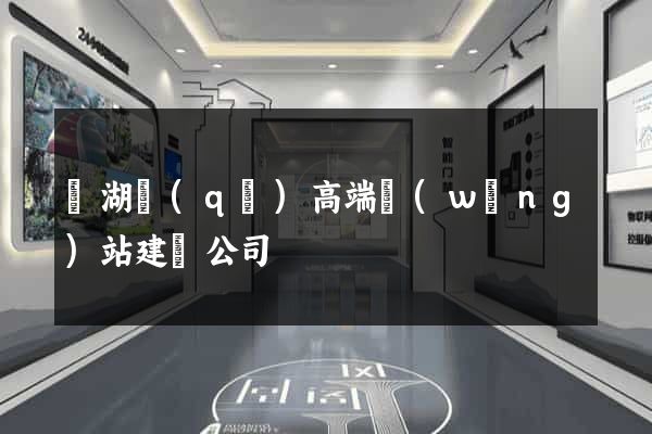 鏡湖區(qū)高端網(wǎng)站建設公司