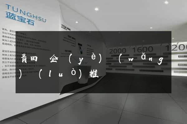 青田縣企業(yè)網(wǎng)絡(luò)推廣