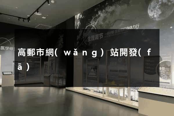 高郵市網(wǎng)站開發(fā)