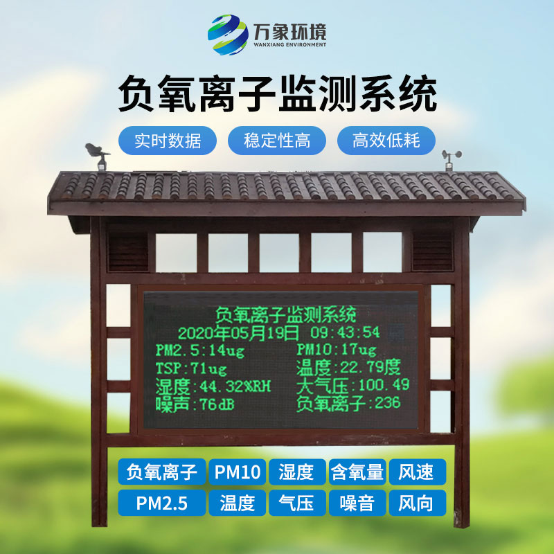 呼吸之間，盡享自然——景區(qū)負氧離子監(jiān)測系統(tǒng)解析