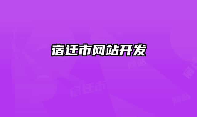 宿遷市網(wǎng)站開(kāi)發(fā)